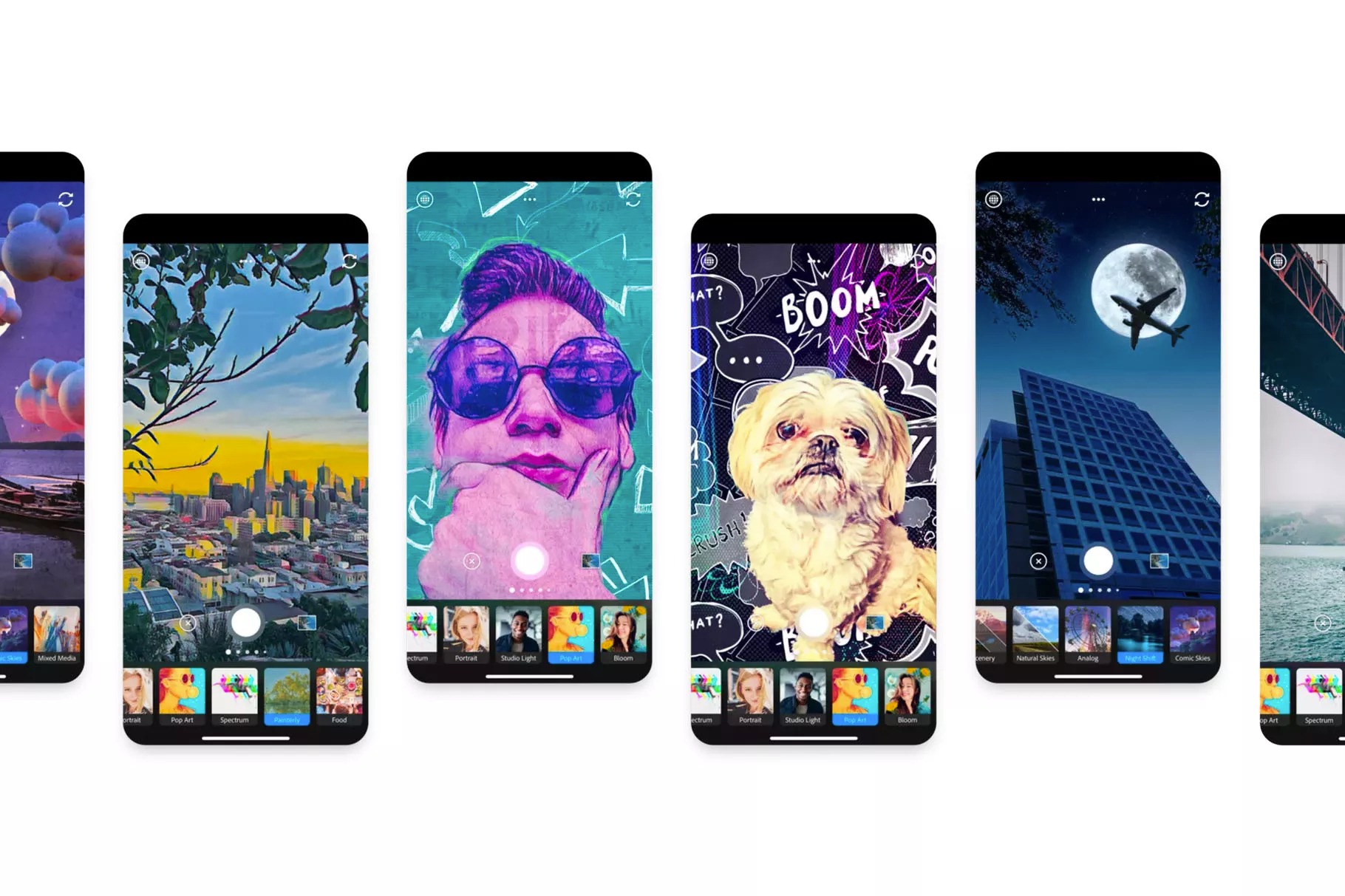 Adobe lance Photoshop Camera, une application gratuite pou embellir vos photos
