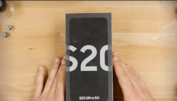 Samsung Galaxy S20 Ultra Unboxin