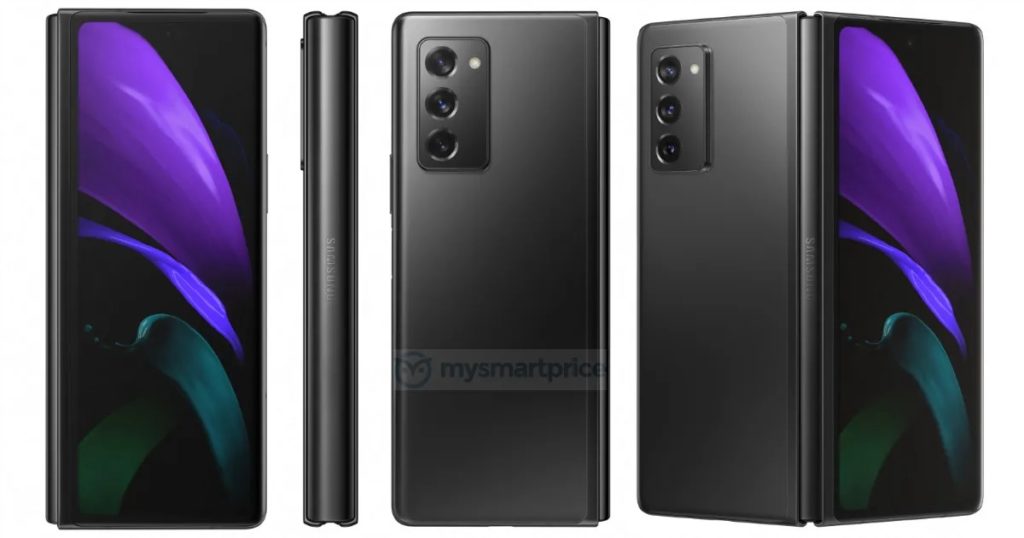 Voici à quoi ressemblera le futur Samsung Galaxy Z Fold 2 5G 45 Samsung Galaxy Z Fold 2 HQ Rende 4