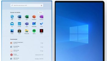 Windows 10X launcher