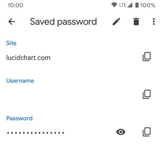 chrome android saved password e1