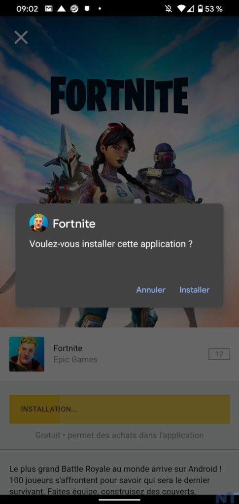 Comment installer Fortnite sur Android en dehors du Play Store ? 58 Fortnite Android 1