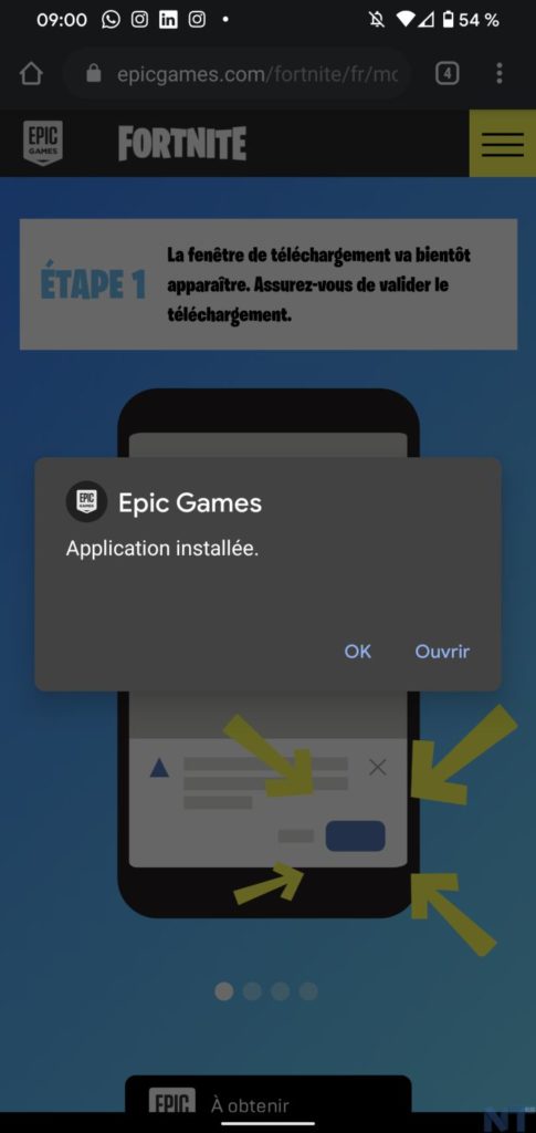 Comment installer Fortnite sur Android en dehors du Play Store ? 54 Fortnite Android 6