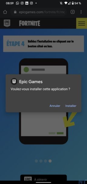 Fortnite Android 7