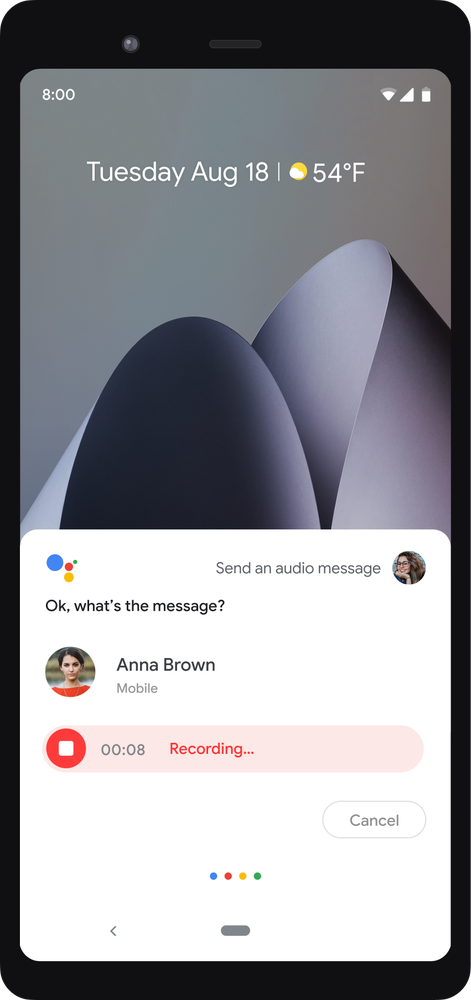 Google Assistant audio message.max 1000x1000 1