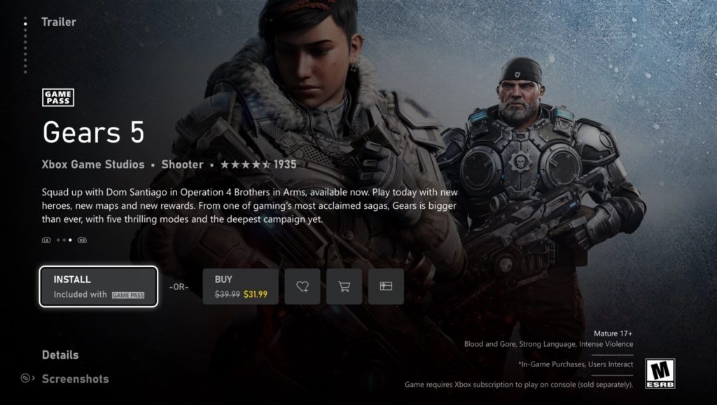 Microsoft redessine le Xbox Store pour faciliter son utilisation 56 MS Store Game