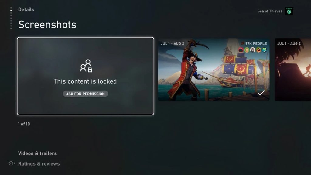 Microsoft redessine le Xbox Store pour faciliter son utilisation 54 MS Store Parental