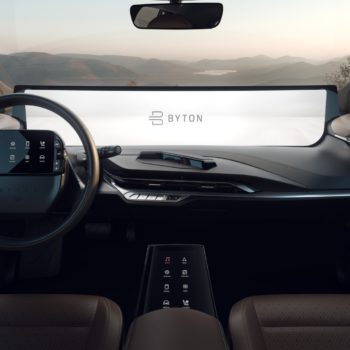 byton m byte interior productio