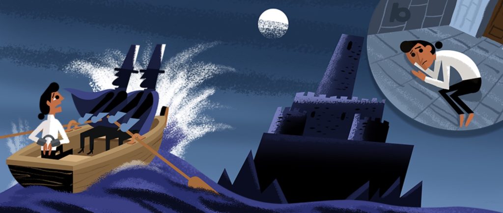 doodle google celebre ecrivain francais alexandre dumas 2