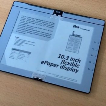 foldable e ink display