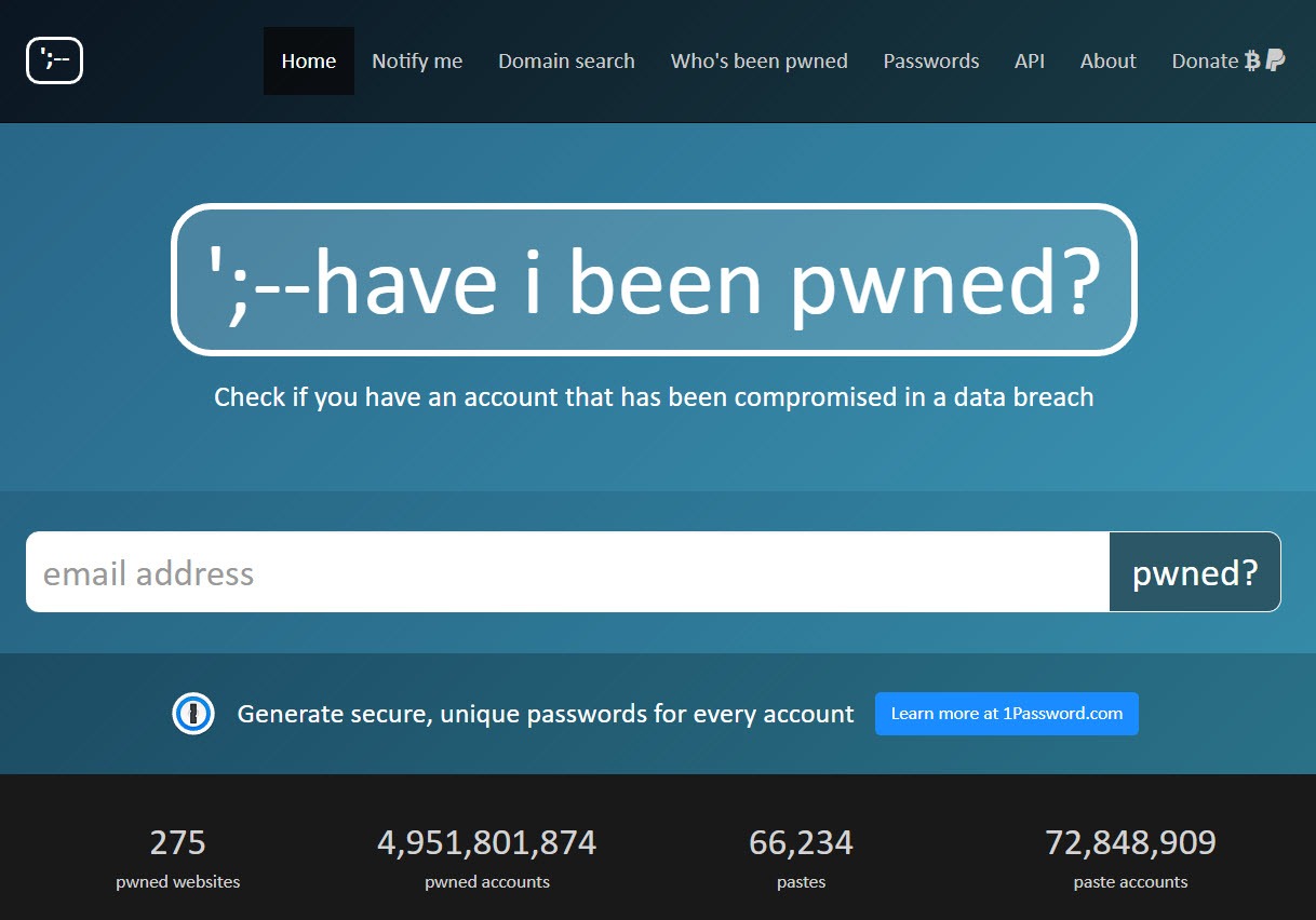 have i been pwned 1