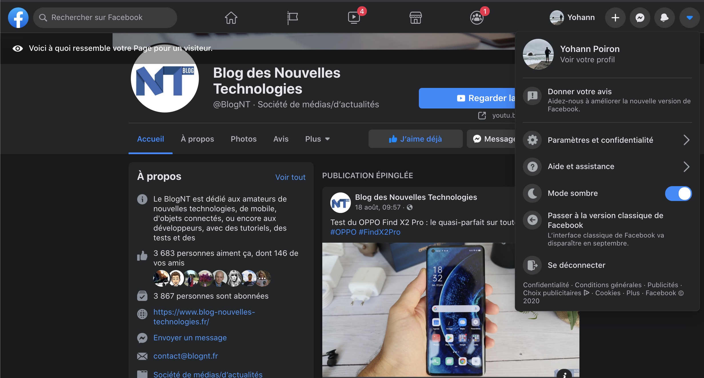 interface utilisateur classique facebook sera abandonnee septembre 0