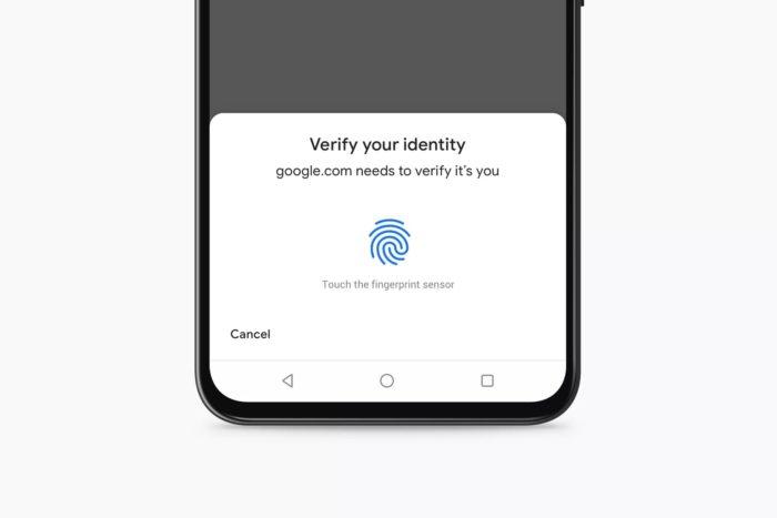 Chrome ajoute l’authentification biométrique pour les paiements sur Android