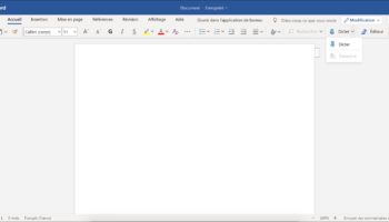 nouvelle fonction transcription microsoft pour word est disponible