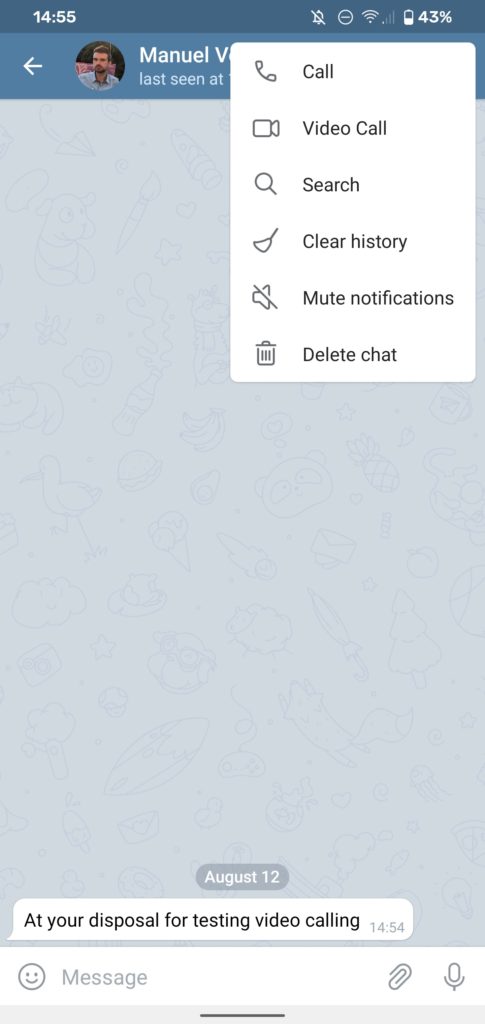 telegram video call 1