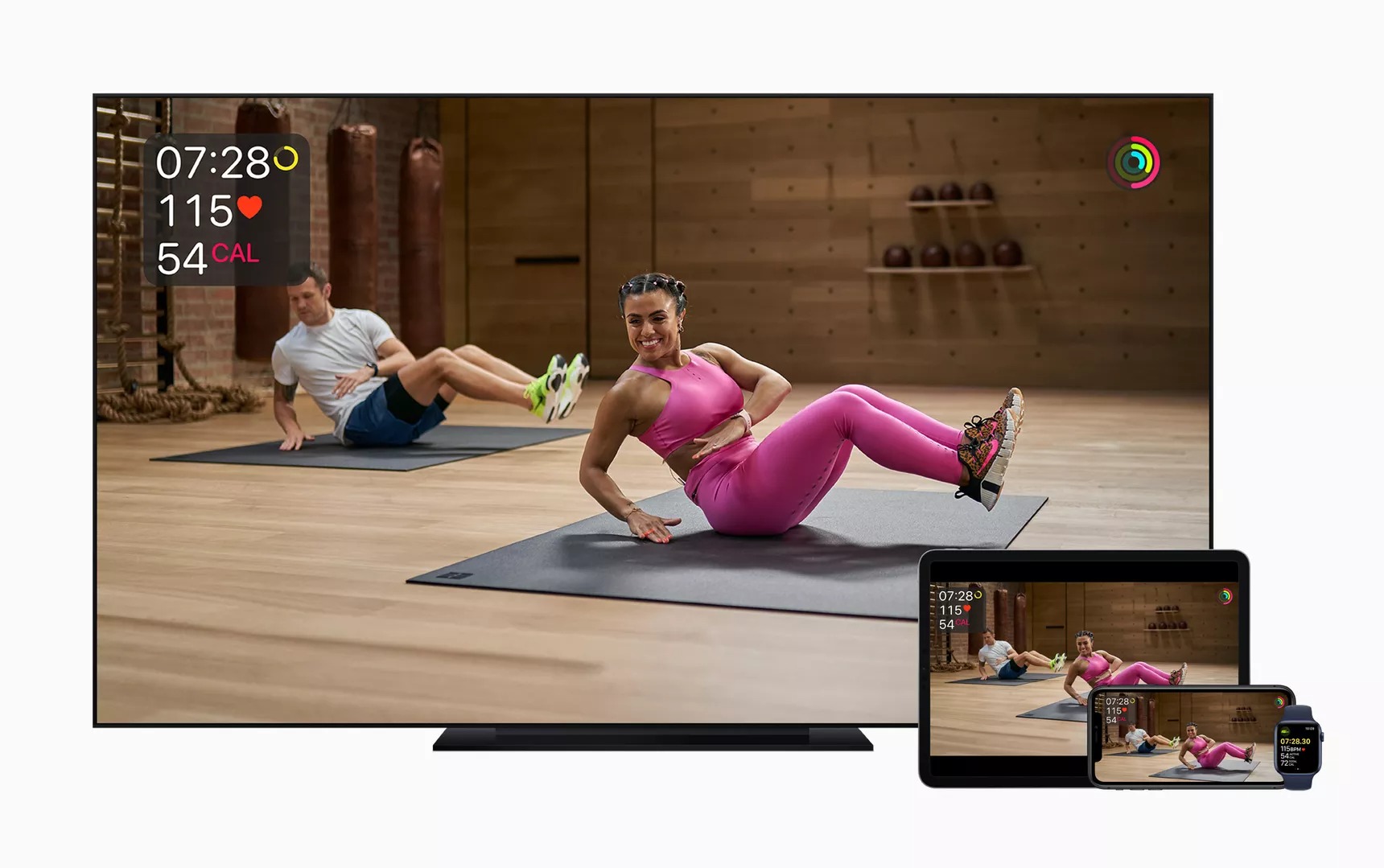 Apple fitness plus screens apple