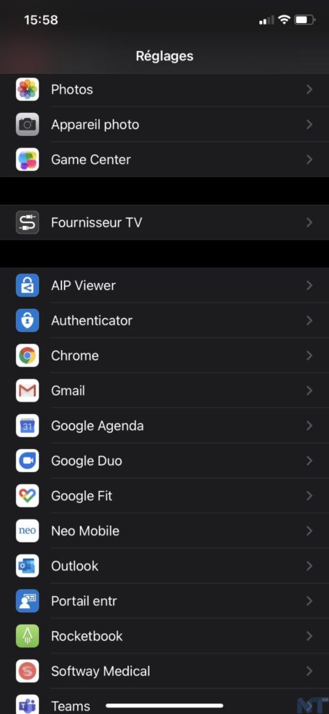 Comment définir Google Chrome comme navigateur par défaut dans iOS 14 ? 51 IMG 0054 resultat