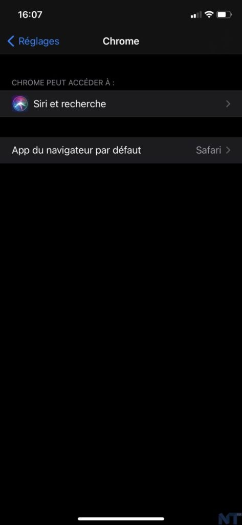 Comment définir Google Chrome comme navigateur par défaut dans iOS 14 ? 52 IMG 0056 resultat