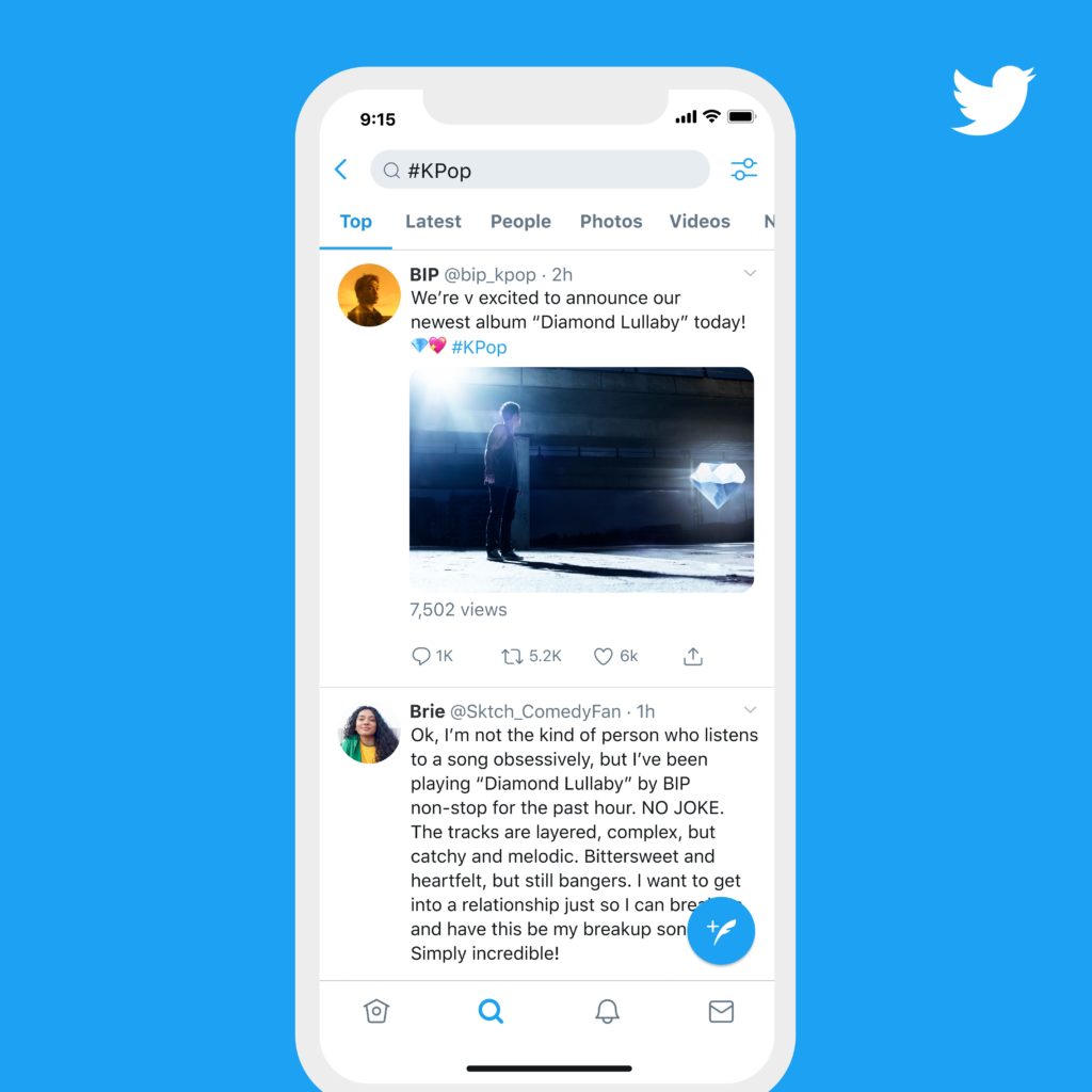 Twitter ajoute des tweets épinglés et des descriptions aux sujets de tendance 34 TrendsPinnedTweet afterscreen 2