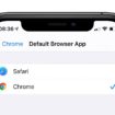 default browser app settings iph
