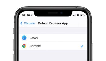 default browser app settings iph