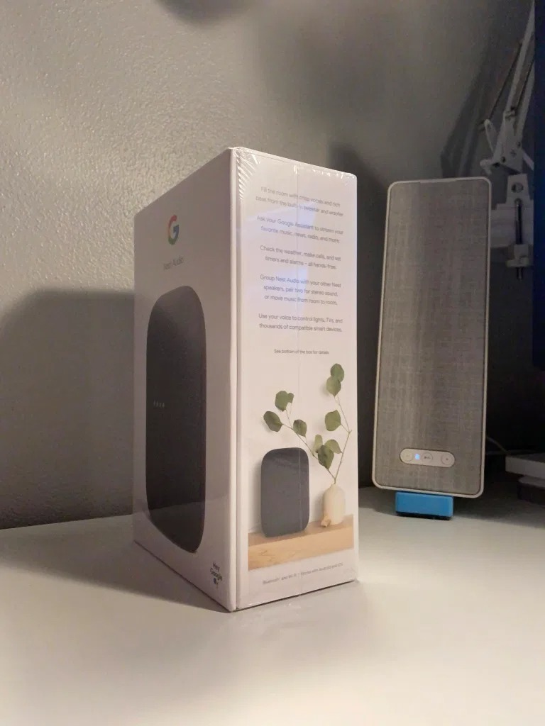 Le Google Nest Audio a été vu chez un revendeur 51 nest audio unboxing 4