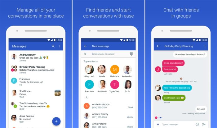 Google Messages pourrait automatiquement supprimer les OTP après 24 heures