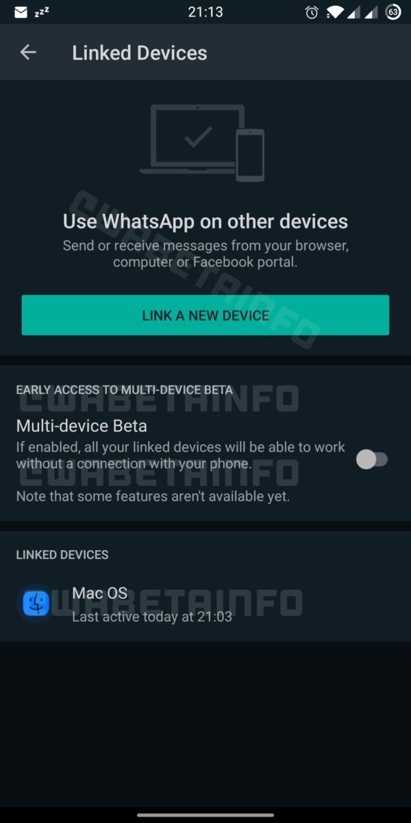 whatsapp multi device beta wabet