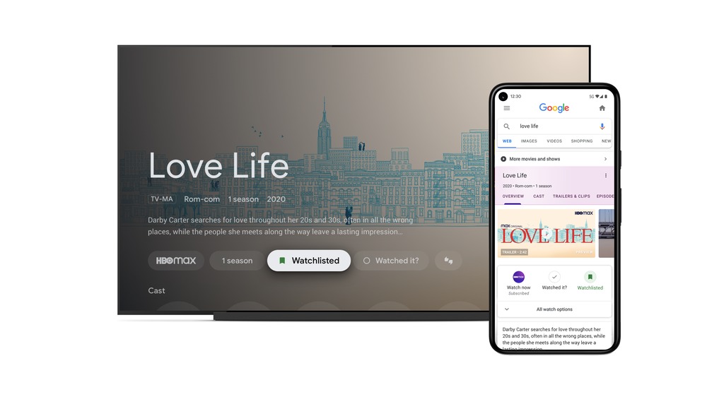 Google dévoile un nouveau service TV, Google TV