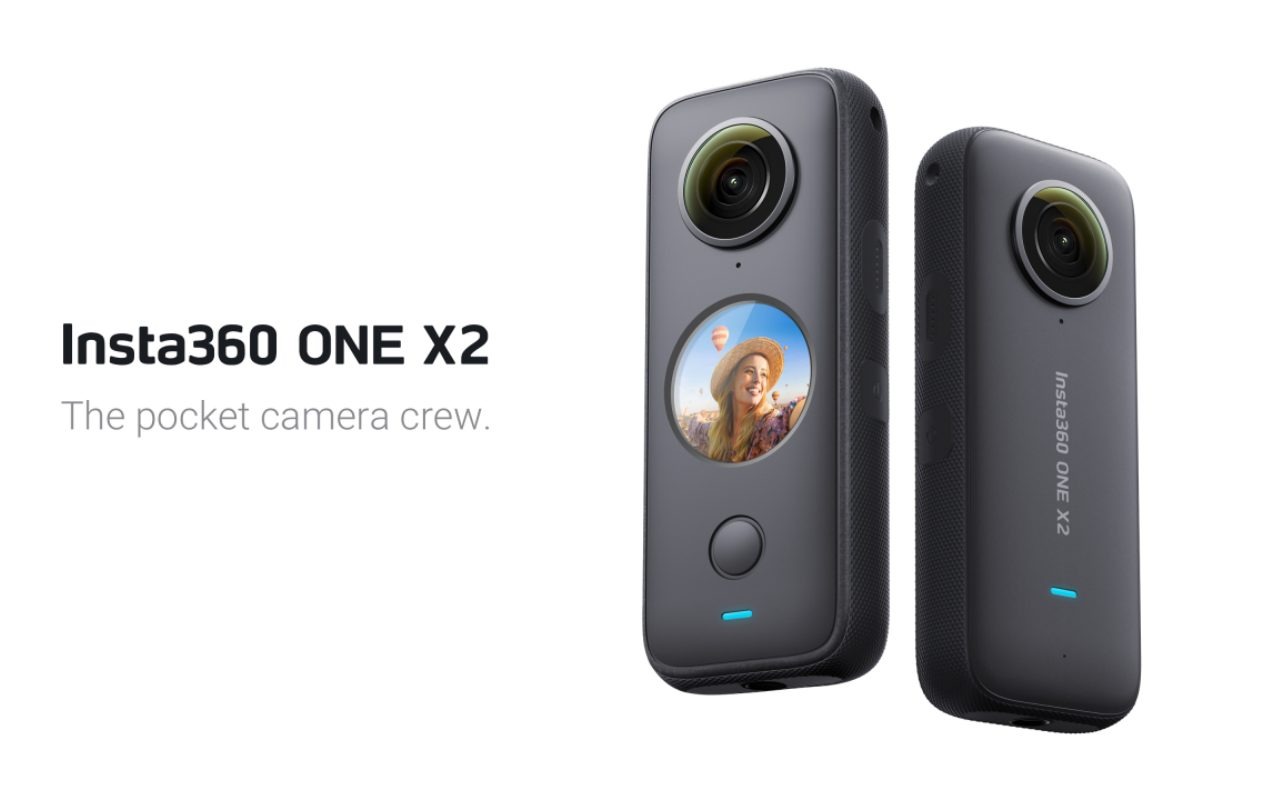 La Insta360 ONE X2 ajoute un écran tactile, et devient étanche