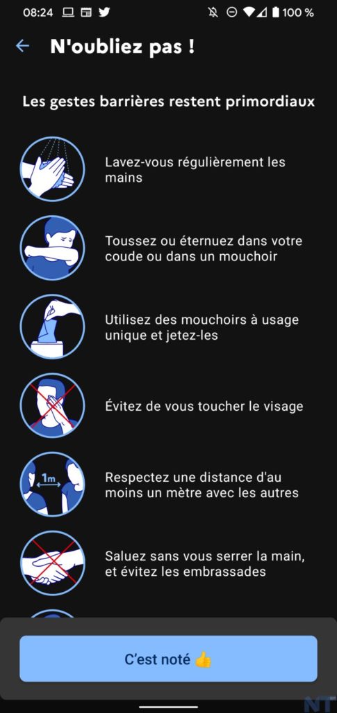 Reconfinement : comment configurer et utiliser l'application TousAntiCovid ? 53 TousAntiCovid 3