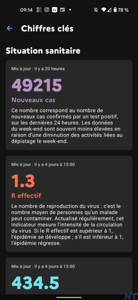 Reconfinement : comment configurer et utiliser l'application TousAntiCovid ? 56 TousAntiCovid 5 1