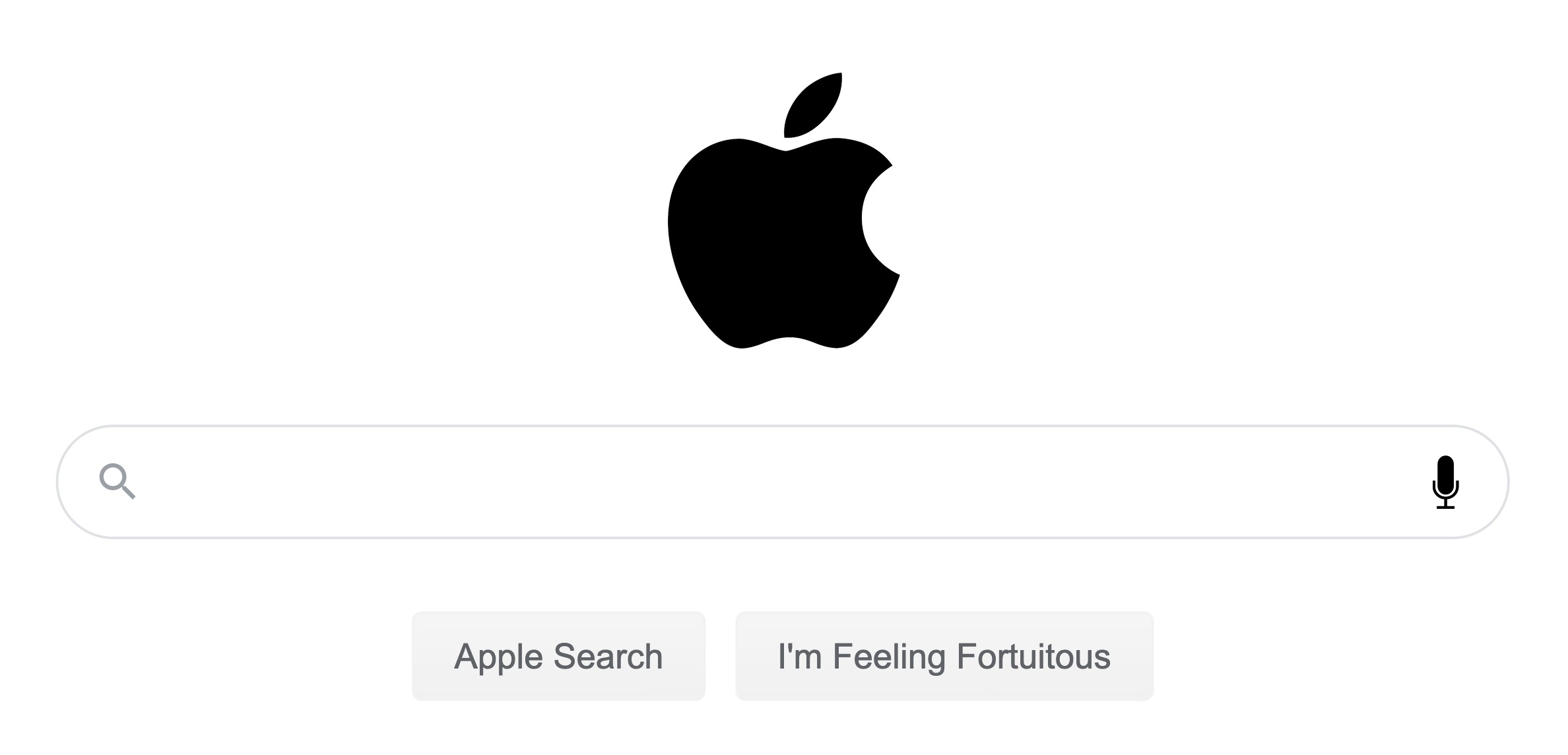 apple search
