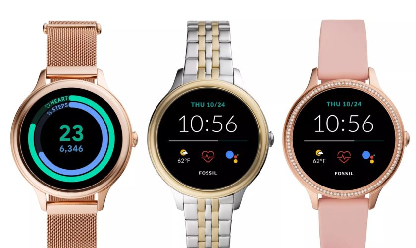 Fossil Gen 5E : des smartwatches Wear OS plus petites et plus abordables