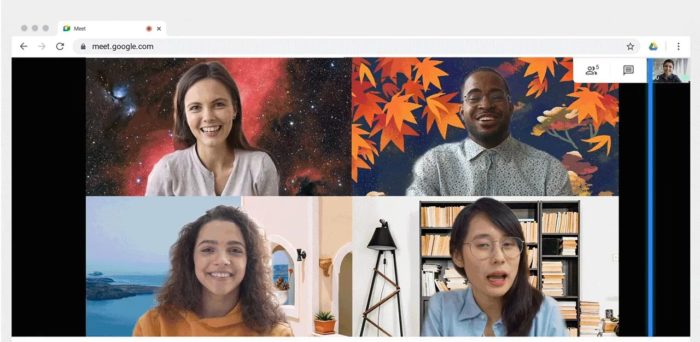 Google Meet prend désormais en charge les arrière-plans personnalisés sur le Web