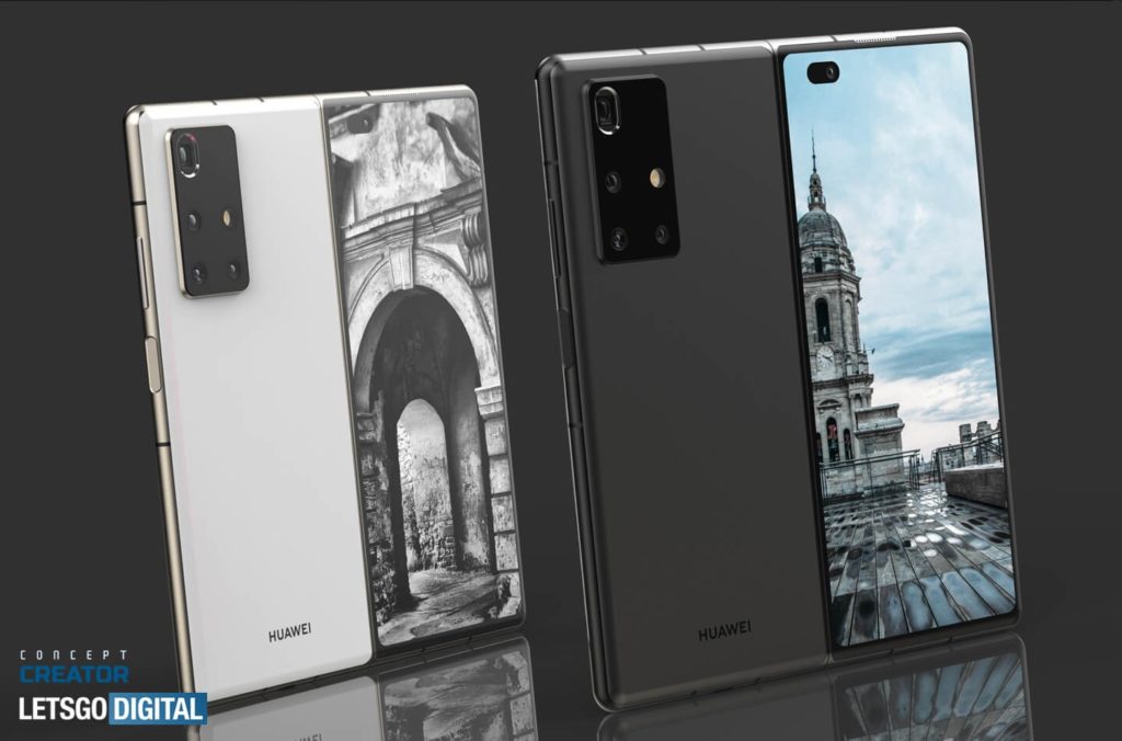 huawei mate x2 5g opvouwbare tel