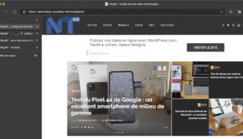 microsoft edge deploie onglets verticaux dans canaux canary et dev