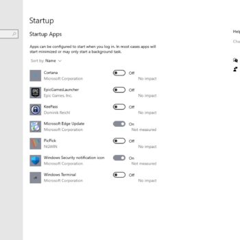 startup apps