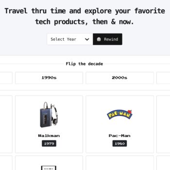 techrewind vous fait remonter temps pour explorer technologies retro