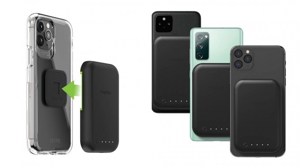La nouvelle batterie sans fil de mophie se fixe à l’arrière de votre smartphone