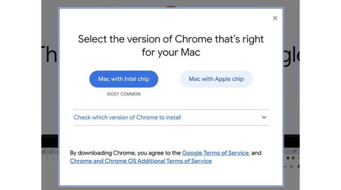 Google lance une version native de Chrome pour les Mac ARM