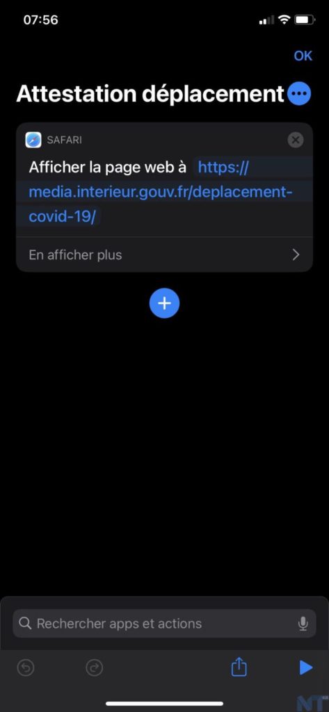 Apple a ajouté un bouton secret à votre iPhone qui peut générer votre attestation de déplacement 49 Double Tap iOS Attestation 8