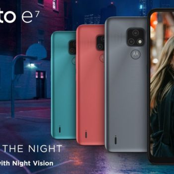Moto E7 official image
