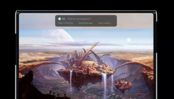 OPPO X 2021rollable concept hand