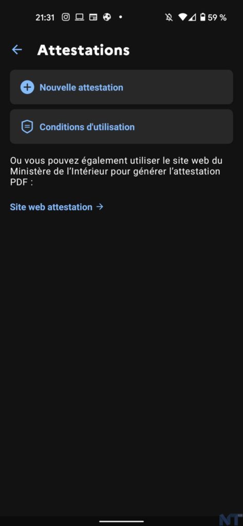 Comment remplir automatiquement votre attestation de déplacement avec TousAntiCovid ? 62 TousAntiCovid Attestation 5