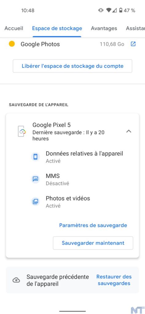 Comment utiliser Google One pour sauvegarder votre smartphone Android ? 57 google one 2