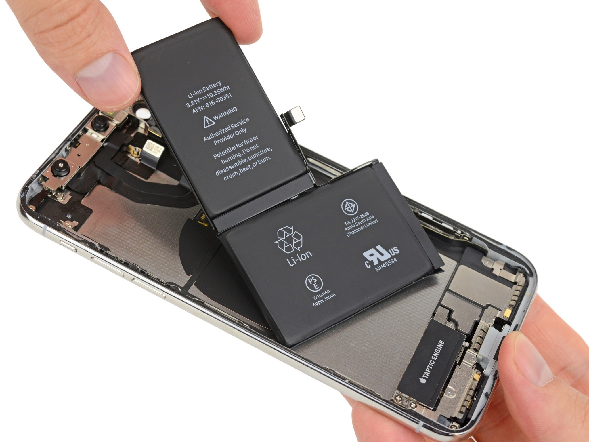 iPhone 11 battery capacities