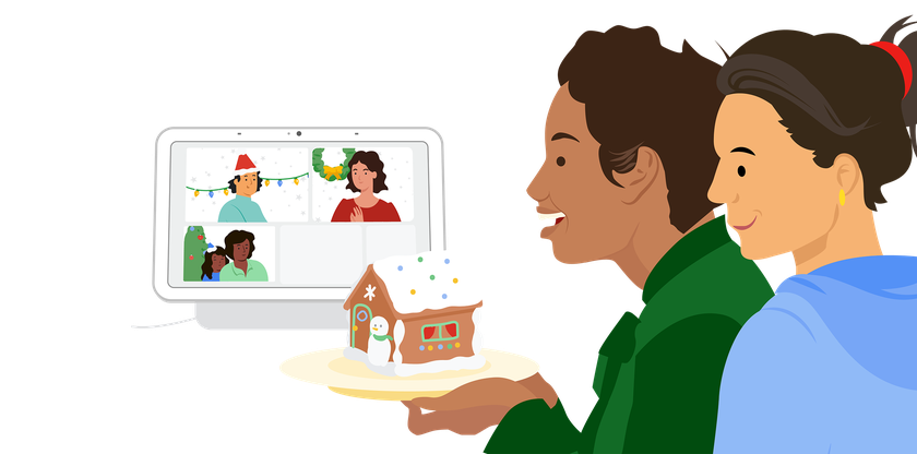 Assistant video calling holiday.max 1000x1000 1