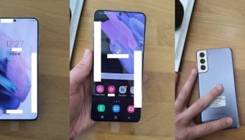 Galaxy S21 hands on leak