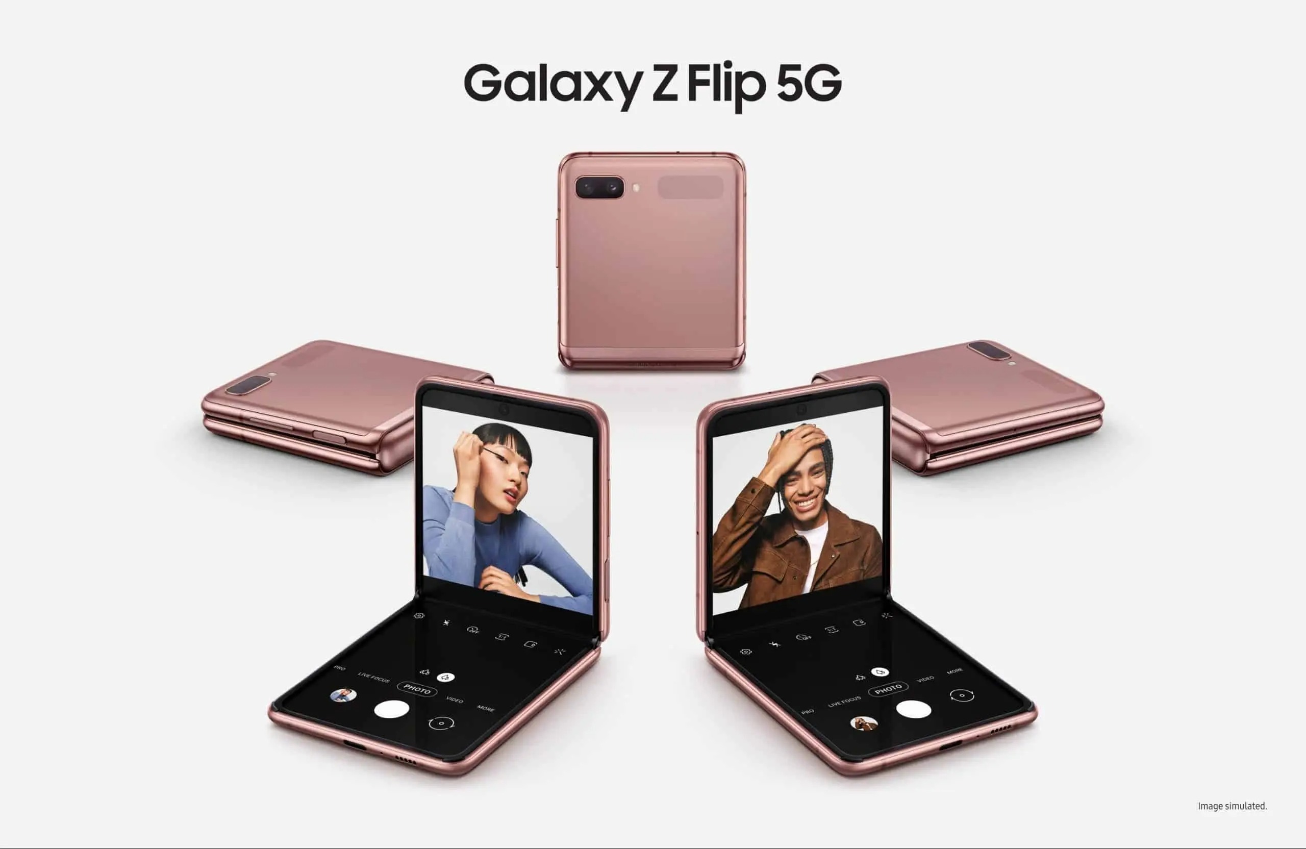 Galaxy Z Flip 5G Mystic Bronze e